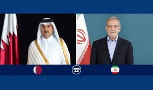 رایزنی رئیس‌جمهور با امیر قطر؛ تأکید بر «چارچوب عزتمندانه» برای پایان تنش‌های منطقه‌ای