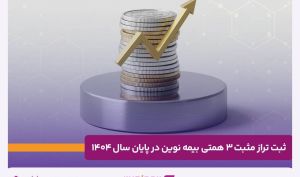 عملکرد مالی بیمه نوین در ۱۲ ماهه ۱۴۰۴ | ثبت تراز مثبت ۳ همتی بیمه نوین