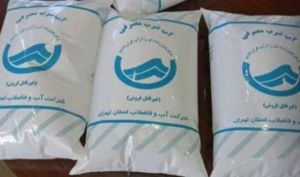 تکذیب توزیع آب بسته‌بندی در تهران