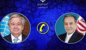عراقچی در گفتگو با دبیرکل سازمان ملل متحد: اخلال در کشتیرانی تنگه هرمز ناشی از جنگ تحمیلی است