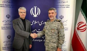 دیدار سخنگوی ارتش با بقایی؛ میدان و دیپلماسی نزدیک‌تر از همیشه