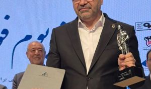 مجتبی شعبانی «مرد سال فولاد ۱۴۰۵» شد؛ سعید خانی نیز عنوان کارشناس برتر را کسب کرد
