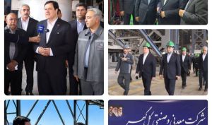 بازدید مدیرعامل بانک ملت از مجموعه‌های صنعتی و تولیدی کرمان و سیرجان