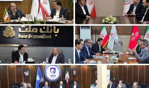 دیدار مدیرعامل بانک ملت با مدیران ۱۰ مجموعه بزرگ تولیدی و صنعتی کشور با هدف حمایت از تولید و اشتغال