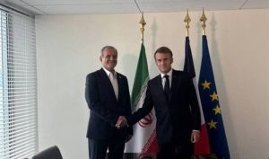 دیدار پزشکیان و مکرون در حاشیه مجمع عمومی سازمان ملل