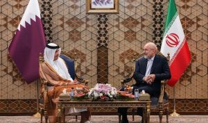 رئیس مجلس در دیدار نخست‌وزیر قطر: آمریکا باید به تعهدات تفاهم‌نامه پایبند باشد