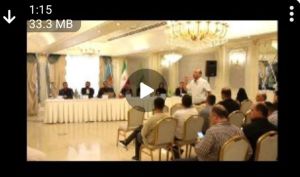 آغاز مجمع حافرین با چاشنی اعتراض!