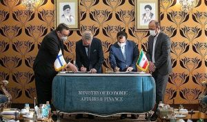 دیدار وزیر خارجه فنلاند با وزیر اقتصاد ایران