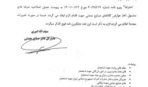 عوارض صادراتی برخی محصولات فولادی حذف شد