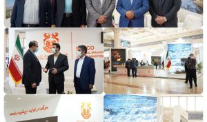 معاون وزیر صمت از غرفه مس بازدید کرد/ حضور شرکت مس در دهمین نمایشگاه بین‌المللی Minex 2021