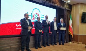 گهرزمین لوح «سطح امتیاز عالی تک‌ ستاره در عملکرد مدیریت HSE» را دریافت کرد