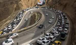 ترافیک سنگین در چالوس و هراز