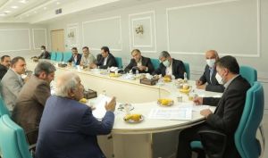 نشست رفع موانع توسعه چادرملو با حضور استاندار یزد