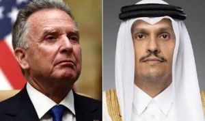 دیدار وزیر خارجه قطر با ویتکاف و کوشنر در دوحه با محوریت مذاکرات ایران و آمریکا