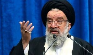احمد خاتمی، امام جمعه موقت تهران: به تشنگان مذاکره می‌گوییم تا وقتی که آمریکا آدم نشود مذاکره نمی‌کنیم