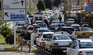 ترافیک سنگین در محور چالوس/ چند جاده کشور مسدود شد