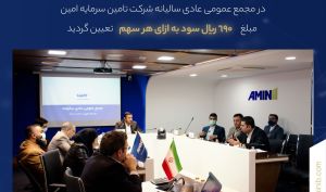 مجمع عادی سالیانه تامین سرمایه امین برگزار شد
