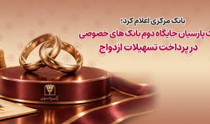 بانک مرکزی اعلام کرد: بانک پارسیان جایگاه دوم بانک‌های خصوصی در پرداخت تسهیلات ازدواج