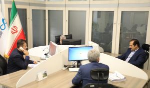 حضور مدیران حوزه های مالی و ارزی بانک دی در پنجمین میزگرد پاسخگویی تلفنی به مناسبت هفته دولت