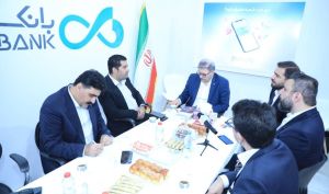 بازار داغ تعاملات غرفه بانک دی در سومین روز کیش اینوکس