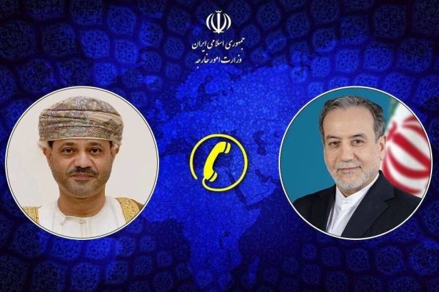 عراقچی و وزیر خارجه عمان تلفنی گفت‌وگو کردند؛ رایزنی درباره تحولات منطقه