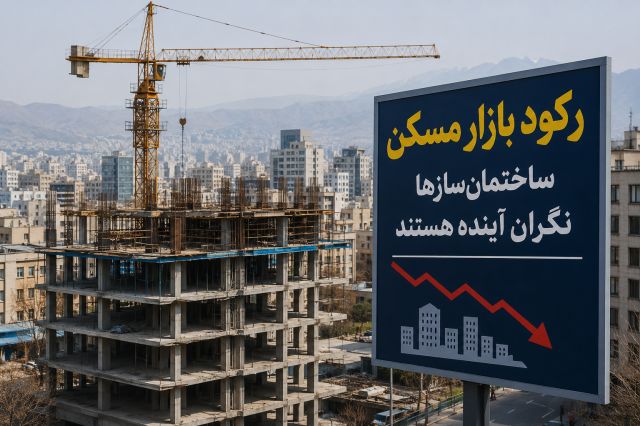 نگرانی سازندگان مسکن از رکود بازار