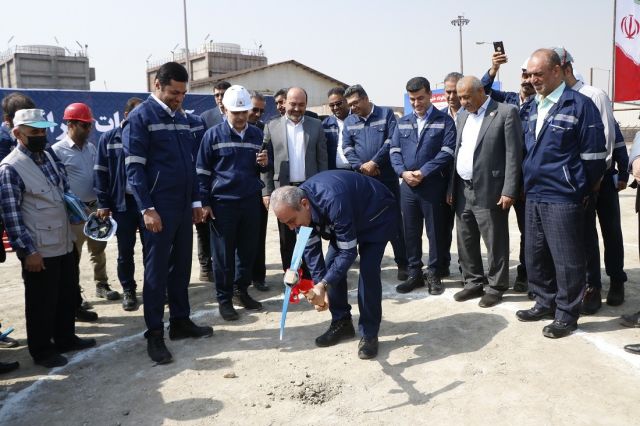 آغاز عملیات اجرایی طرح توسعه کارخانه صبا فولاد خلیج فارس با احداث واحد احیاء دوم