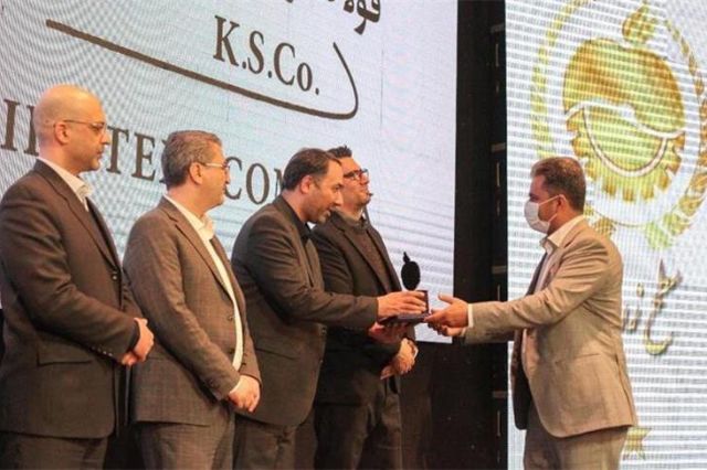 دریافت تندیس زرین تک‌ ستاره جشنواره ملی صنعت سلامت‌ محور توسط گل‌ گهر