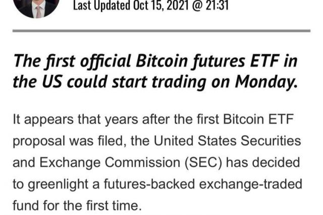 دومین صندوق قابل معامله (ETF) تایید شده بیت کوین توسط SEC