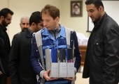(تصاویر) بابک زنجانی با اسناد محرمانه آمد 