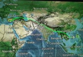 هواپیمای اوباما برای رد نشدن از ایران تغییر مسیر داد 