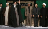 (تصاویر) برگزاری مراسم اربعین در حضور رهبر معظم انقلاب 