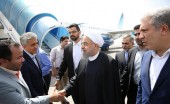 تصاویر: سفر روحانی به کیش 