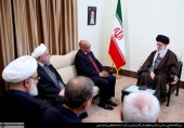 دیدار رئیس جمهور آفریقای جنوبی با رهبر معظم انقلاب 