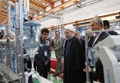 تقدیر رئیس جمهور از ١١ کارگر نمونه در بازدید از مپنا