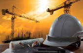 مثلث متقارن در یک سهم ساختمانی