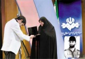 شهاب‌ حسینی و همسر شهید بابایی 