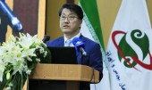 سفیر کره جنوبی در حاشیه نمایشگاه/ مشکل ورود نقدینگی به ایران باید حل شود