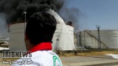 آتش سوزی در پتروشیمی ال ان بی کرمانشاه