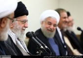 دیدار روحانی و اعضای هیات دولت با مقام معظم رهبری / تصاویر 