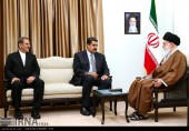 دیدار رئیس جمهوری ونزوئلا با مقام معظم رهبری / تصاویر 