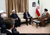 دیدار رئیس جمهوری فنلاند با رهبر معظم انقلاب / تصاویر 