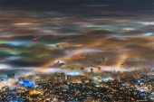 عکس روز نشنال جئوگرافیک؛ پایتخت بلغارستان در زیر مه... 