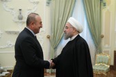 روحانی در دیدار با وزیر خارجه ترکیه: مردم ترکیه نشان دادند به رأی خود و دموکراسی وفادار هستند / کودتا را نمی توان به مردم یک کشور تحمیل کرد 