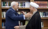 ظریف درگذشت آیت الله هاشمی رفسنجانی را تسلیت گفت... 