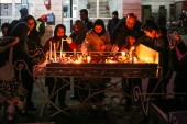 پلیس تبریز: روشن کردن شمع به یاد آتش‌ نشانان حادثه پلاسکو در تبریز مجوز قانونی نداشت... 