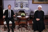 دیدار دکتر حسن روحانی با نخست وزیر روسیه به روایت تصاویر 