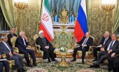 دیدار روسای جمهوری اسلامی ایران و روسیه به روایت تصاویر 