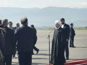 روحانی به محل معدن یورت رفت 