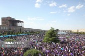 سفر انتخاباتی حسن روحانی به اصفهان / تصاویر 